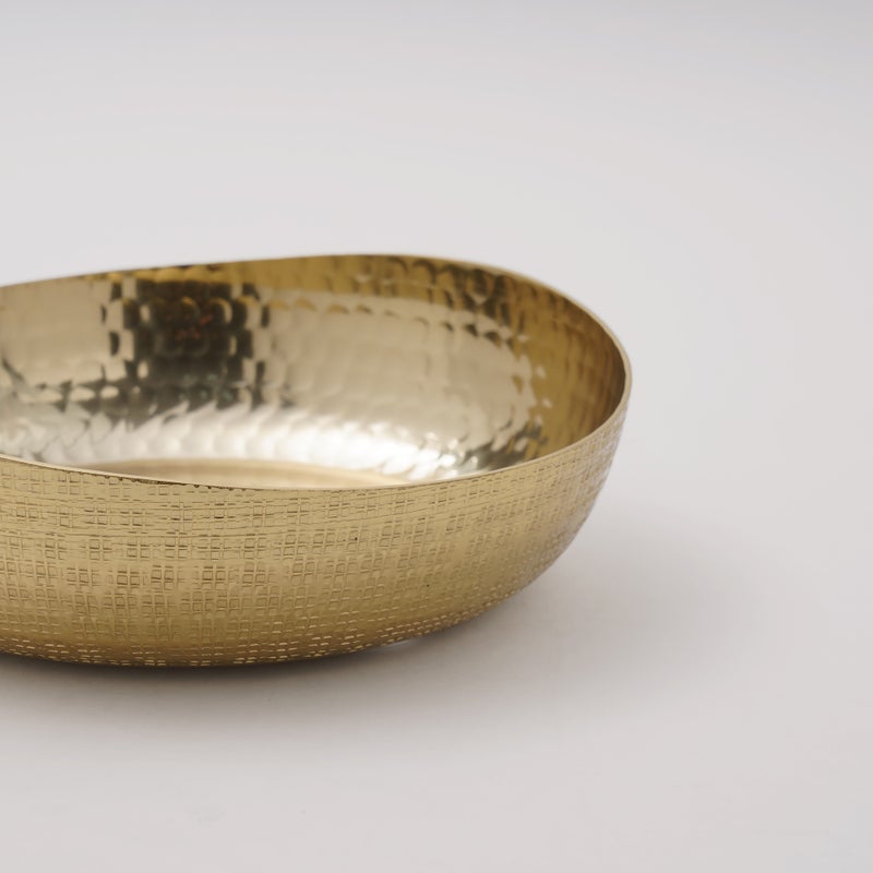 La Mesa Gold Serving Bowl for Kitchen - Image 3